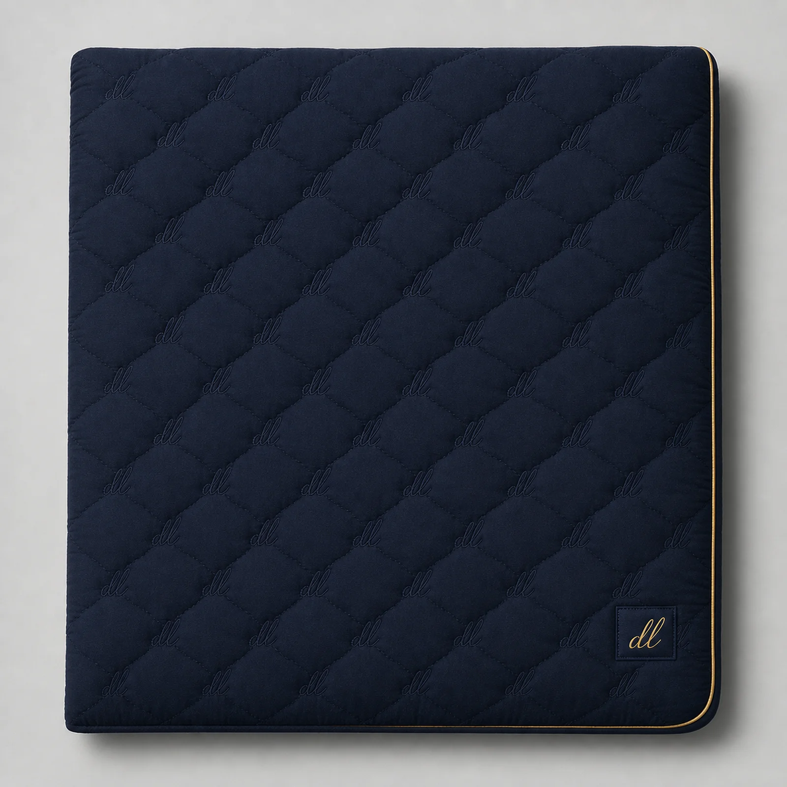 Top-down view of the Dreamline Air quilted surface